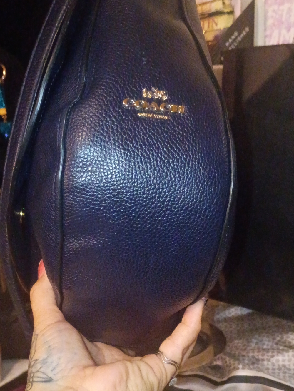 Coach Turn Lock Hobo Bag - Picture 13 of 15
